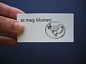 Daumenkino Blumen